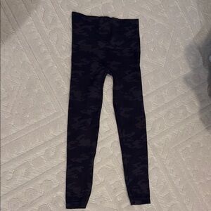 Spanx Women’s Black Camouflage Leggings